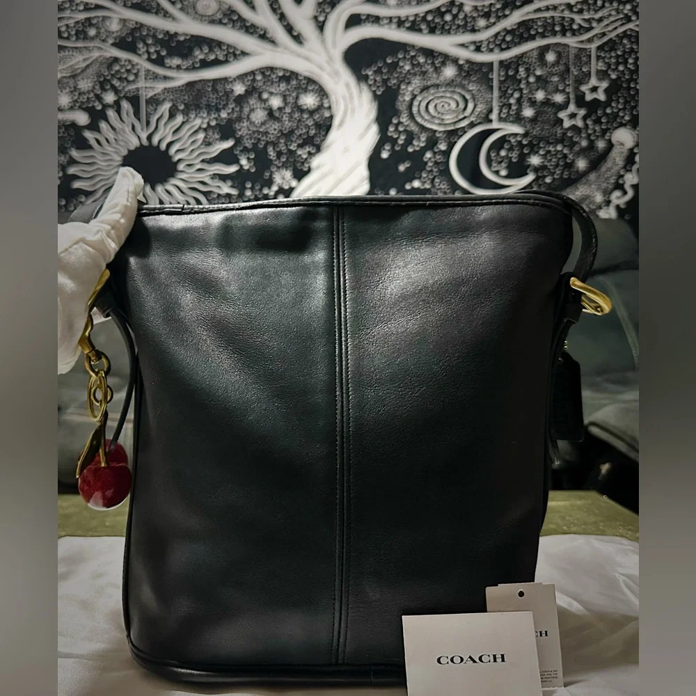 Rare Vintage Coach soho shoulder Bag 1996 soft Leather crossbody purse - Picture 13 of 16